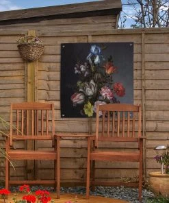 MuchoWow Outdoor-Poster 50x50 Blumen in einer -Gartenaccessoires Verkäufe 2022 e742a4b29e8e4455b2da81c920dfd4f2