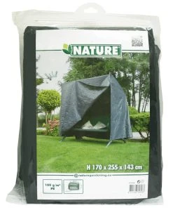 NATURE Schaukelabdeckung - Nature Gartenmöbel-Abdeckung für Veranda Schaukeln 255x170x143 cm -Gartenaccessoires Verkäufe 2022 e7cb831a967b4d588ba6fe35e4433d37