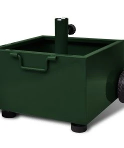 VidaXL Sonnenschirmständer - vidaXL Bepflanzbarer Sonnenschirmständer Blumentopf Grün