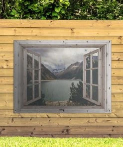 MuchoWow Outdoor-Poster 160x120 Aussicht - -Gartenaccessoires Verkäufe 2022 e7df741bb84c43da9402676d6f15cc38