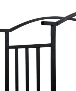 VidaXL Rosenbogen mit Bank Schwarz Eisen - vidaXL Rosenbogen mit Bank Schwarz 128x50x207 cm Eisen -Gartenaccessoires Verkäufe 2022 e86ddfe639fe46858d7895449d2d73fd