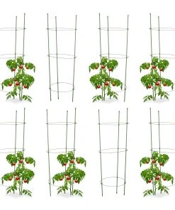 Relaxdays 8 x Rankhilfe Tomaten