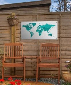MuchoWow Outdoor-Poster 60x30 Weltkarten - -Gartenaccessoires Verkäufe 2022 e8fd48a84d694d1a8b49562b5455fb35