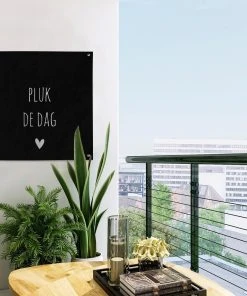 MuchoWow Outdoor-Poster 50x50 Carpe diem - -Gartenaccessoires Verkäufe 2022 e9208df1daa84ccb816477cf229d7aed