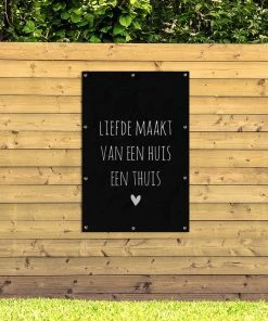 MuchoWow Outdoor-Poster 80x120 Liebe macht ein -Gartenaccessoires Verkäufe 2022 e999a7c34c364ff5bd946950205c202f