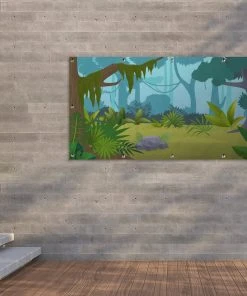MuchoWow Outdoor-Poster 160x80 Dschungel - -Gartenaccessoires Verkäufe 2022 e9daa4c0d2204eff83ff19b0cec1cc03