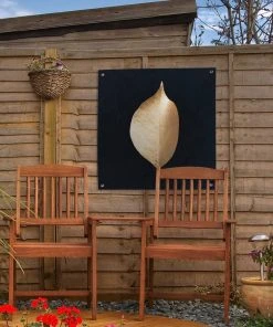 MuchoWow Outdoor-Poster 50x50 Blätter - Gold - -Gartenaccessoires Verkäufe 2022 ea42d1a4f775404086f783ed0715b7ba