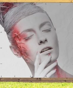 MuchoWow Outdoor-Poster 200x200 Frau - Weiß - -Gartenaccessoires Verkäufe 2022 ead0cdfac4ca410e8fdf4aedaccbb39b