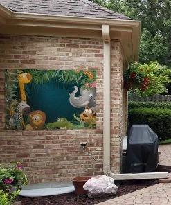 MuchoWow Outdoor-Poster 120x80 Färbung - -Gartenaccessoires Verkäufe 2022 eae3de104ff84c978299e2a743eefef6