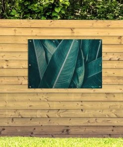 MuchoWow Outdoor-Poster 120x80 Blätter - Makro -Gartenaccessoires Verkäufe 2022 eb9f51bd45974c88856bfdd78b9aa5ff