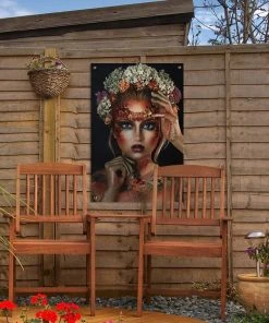 MuchoWow Outdoor-Poster 40x60 Blumen - Frau - -Gartenaccessoires Verkäufe 2022 ebf0b044d32c4048a5c129c08bb92fc8