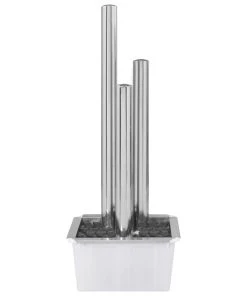 VidaXL Gartenbrunnen Silbern Edelstahl - vidaXL Gartenbrunnen Silbern 48x34x123 cm Edelstahl -Gartenaccessoires Verkäufe 2022 eca0d7b96d9a4171a64652bf94d0dbc1