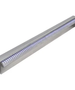 VidaXL Pool-Wasserfall Fontäne mit LEDs - vidaXL Pool-Wasserfall Fontäne mit LEDs Rechteckig Edelstahl 90 cm -Gartenaccessoires Verkäufe 2022 edfe253173e54eb1b8248513c6dfb9bf