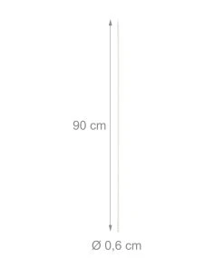 Relaxdays Weiße Pflanzstäbe 90 cm 50er Set 19 Relaxdays Weiße Pflanzstäbe 90 cm 50er Set -Gartenaccessoires Verkäufe 2022 ee46484494e541a99605af5f93232fbf