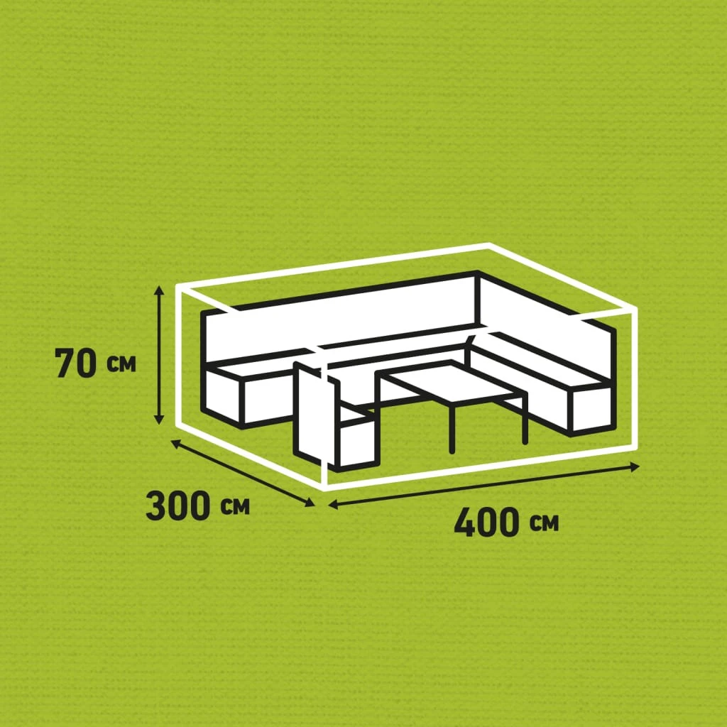 Madison Garten-Lounge-Set-Abdeckung Grau - 300 x 400 cm 15 Madison Garten-Lounge-Set-Abdeckung Grau - 300 x 400 cm – Bild 13