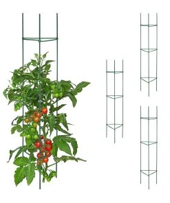 Relaxdays Rankhilfe 4er Set 150 cm