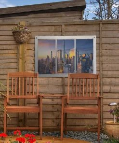 MuchoWow Outdoor-Poster 60x40 New York - -Gartenaccessoires Verkäufe 2022 efd244a6583c409b84ede346069330bd