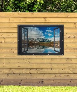 MuchoWow Outdoor-Poster 120x80 Aussicht - -Gartenaccessoires Verkäufe 2022 f10a40e6144a436fae23ede0f1ac673d