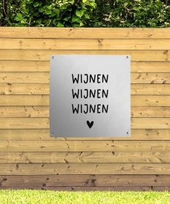 MuchoWow Outdoor-Poster 100x100 Weine Weine -Gartenaccessoires Verkäufe 2022 f125dbd275ba405f961090df2cfe9c6e