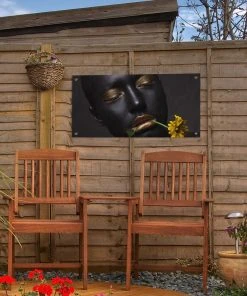 MuchoWow Outdoor-Poster 60x30 Frau - Kupfer - -Gartenaccessoires Verkäufe 2022 f13defb4cbc94e09a7a2d17d4f8ec0a8