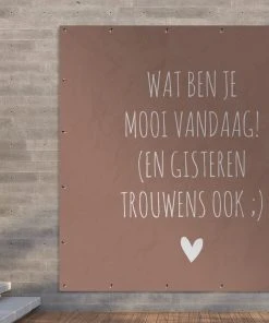 MuchoWow Outdoor-Poster 200x200 Wie schön du -Gartenaccessoires Verkäufe 2022 f38e1f65bddc423c8d551e8172dca680