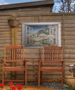 MuchoWow Outdoor-Poster 60x40 Aussicht - -Gartenaccessoires Verkäufe 2022 f49bdb689fcd484f86237973925cd559