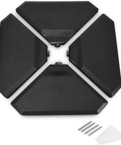 Costway 4-teiliger Sonnenschirmständer