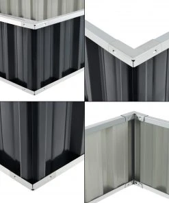 En.casa Pflanzbeet Zevenaar - Anthrazit - Tiefe: 174 cm -Gartenaccessoires Verkäufe 2022 f7478cfd4350405dbb1e6d4803f08660