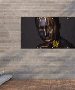 MuchoWow Outdoor-Poster 200x100 Frau - Gold - -Gartenaccessoires Verkäufe 2022 f7bb3aebddf8417482e183aa7b677489