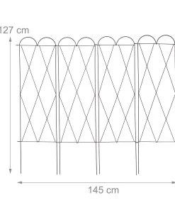 Relaxdays 4-teiliges Rankgitter Rostoptik 3er Set -Gartenaccessoires Verkäufe 2022 f924144e332743a18fb7fd3152ee8d63