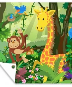 MuchoWow Outdoor-Poster 100x100 Tropisch -