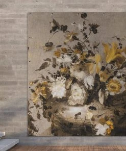 MuchoWow Outdoor-Poster 200x200 Blumen - Alte -Gartenaccessoires Verkäufe 2022 fb7919b4e3f34f8bbdea2d0dad6d4182