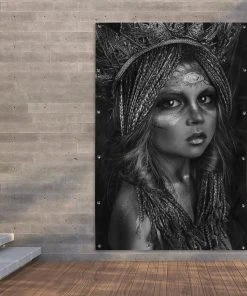 MuchoWow Outdoor-Poster 120x180 Frau - Krone - -Gartenaccessoires Verkäufe 2022 fbea850c393342fe989b87ecf875c0d7