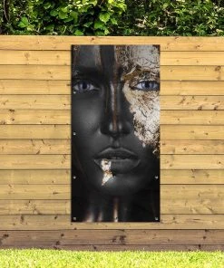 MuchoWow Outdoor-Poster 100x200 Frau - -Gartenaccessoires Verkäufe 2022 feaf33fe0df346d9b245167d88084e39