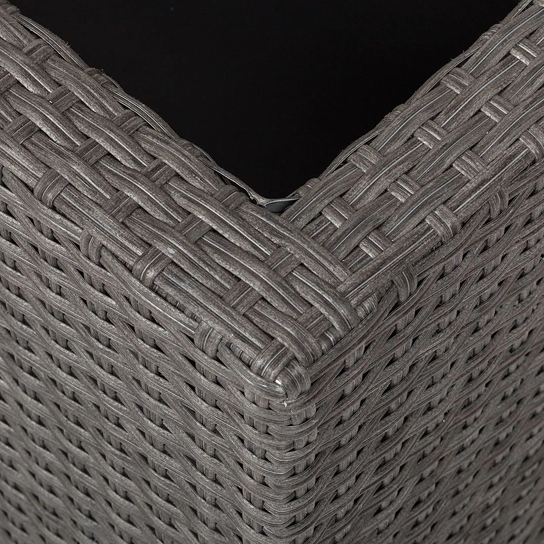 Jardi Pflanzkübel Paradise Lounge - Polyrattan Grau 9 Jardi Pflanzkübel Paradise Lounge - Polyrattan Grau – Bild 7