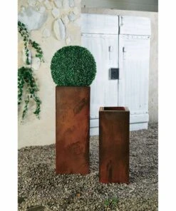 PureDay Pflanzsäulen-Set Rost (2-teilig) - Metall - Rostbraun 9 PureDay Pflanzsäulen-Set Rost (2-teilig) - Metall - Rostbraun -Gartenaccessoires Verkäufe 2022 pflanzsaeulen set rost 2 teilig metall rostbraun 2791622