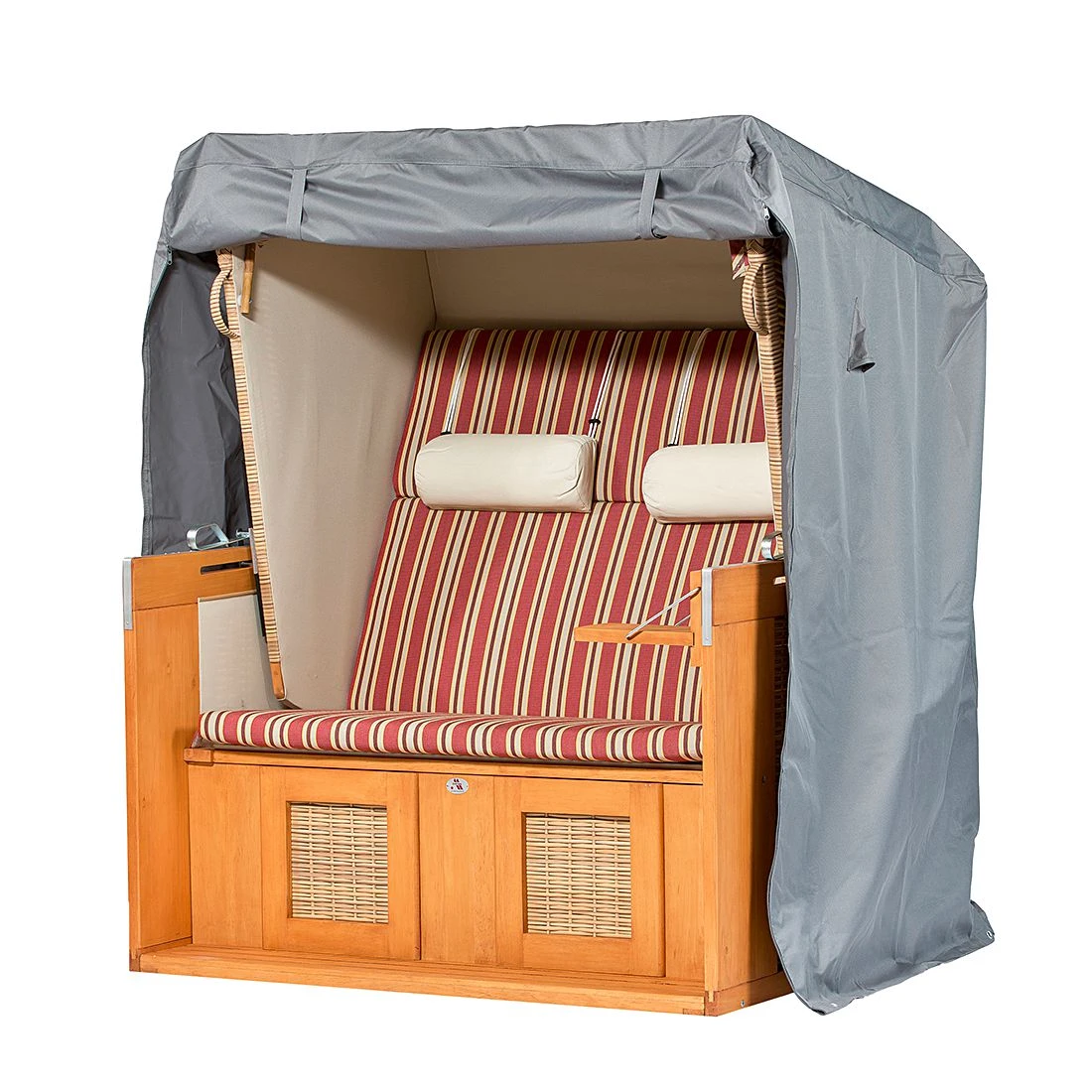 Mehr Garten Schutzhülle Premium (Breite: 150 cm) - für Strandkorb - Polyester 5 Mehr Garten Schutzhülle Premium (Breite: 150 cm) - für Strandkorb - Polyester – Bild 3