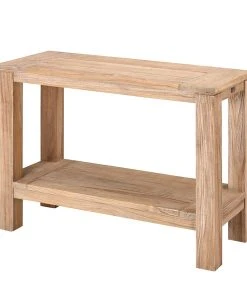 Best Freizeitmöbel Sideboard Moretti - Teak massiv - Grey Wash - 170 x 42 cm